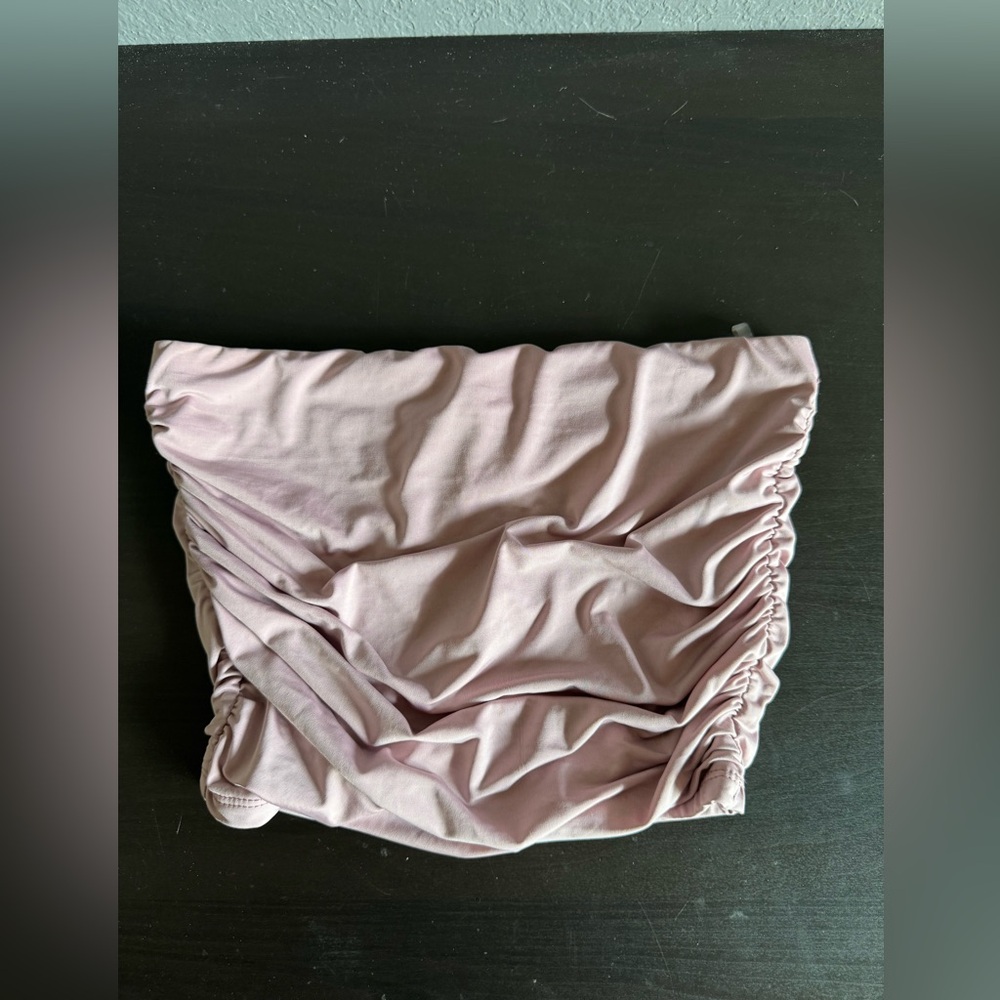 RSQ Blush Ruched Tube Top